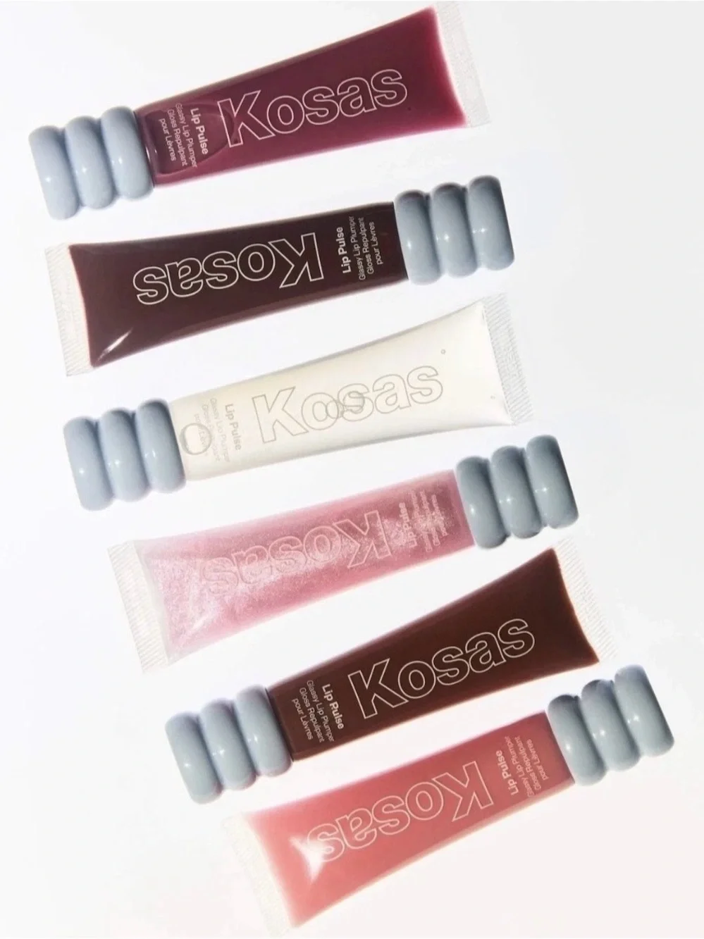 Kosas Lip Pulse Sheer Plumping Lip Gloss — Clear New in Sealed pack
